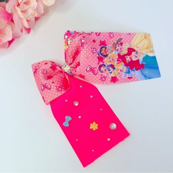 DISNEY PRINCESS Cheer Hair Bow for Girls - Picture 5 of 5